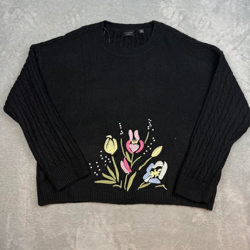 Ted-baker Women's Black Jumper
